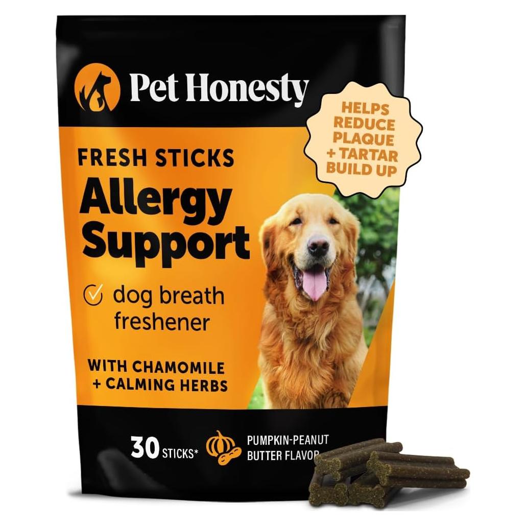 Palitos Dentales Pet Honesty 30 Unidades - Apoyo Alergias y Salud Dental