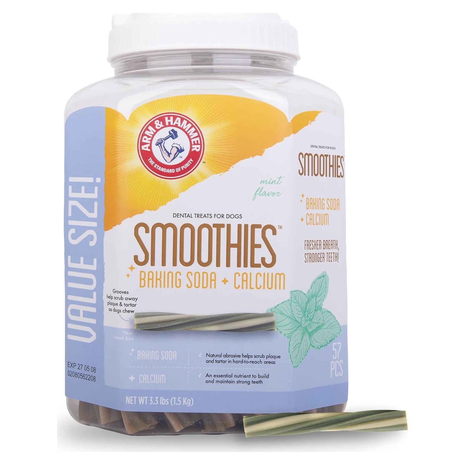 Golosinas Dentales Arm & Hammer para Perros Menta 1.5 kg