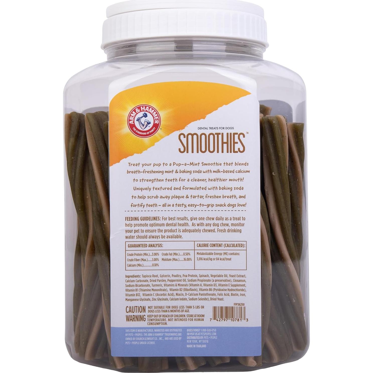 Golosinas Dentales Arm & Hammer para Perros Menta 1.5 kg