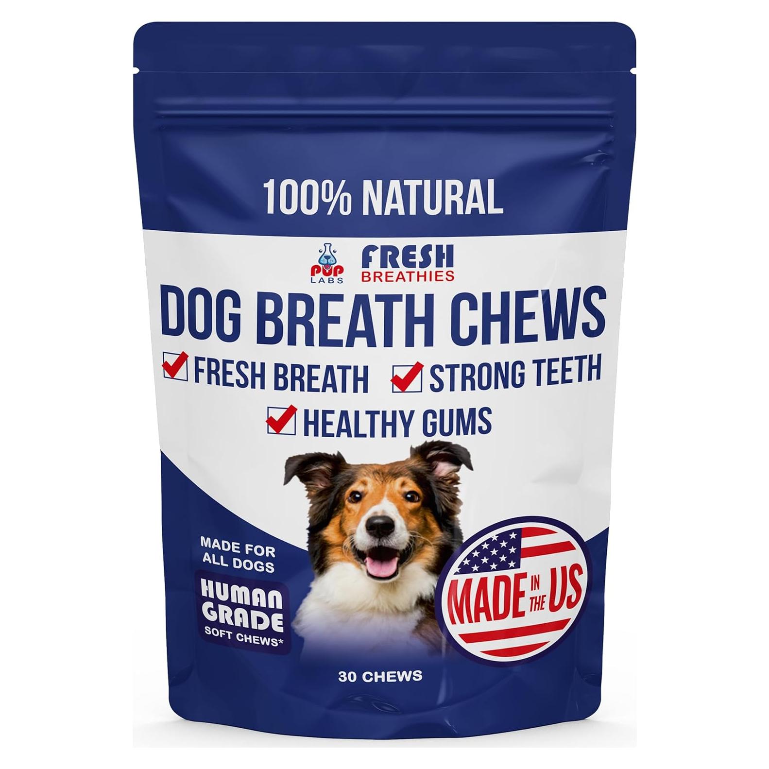 Golosinas Dentales Naturales para Perros Pup Labs 30 Unidades