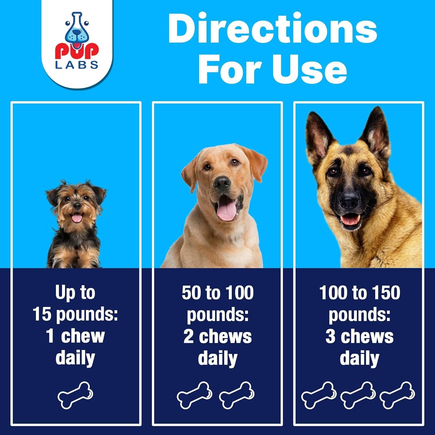 Golosinas Dentales Naturales para Perros Pup Labs 30 Unidades