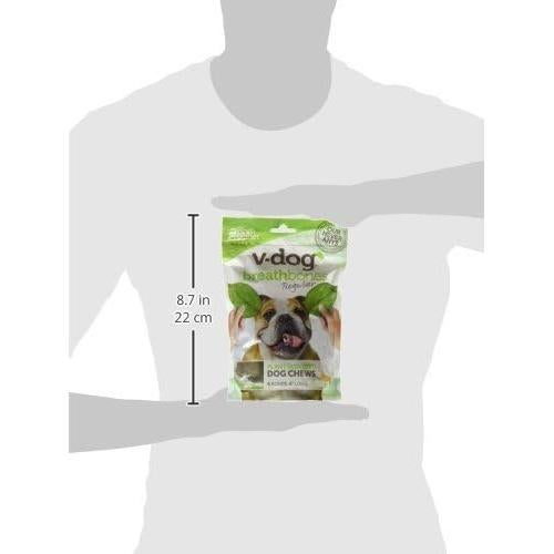 Golosinas Veganas para Perros V-Dog - Huesos Dentales 226.8g
