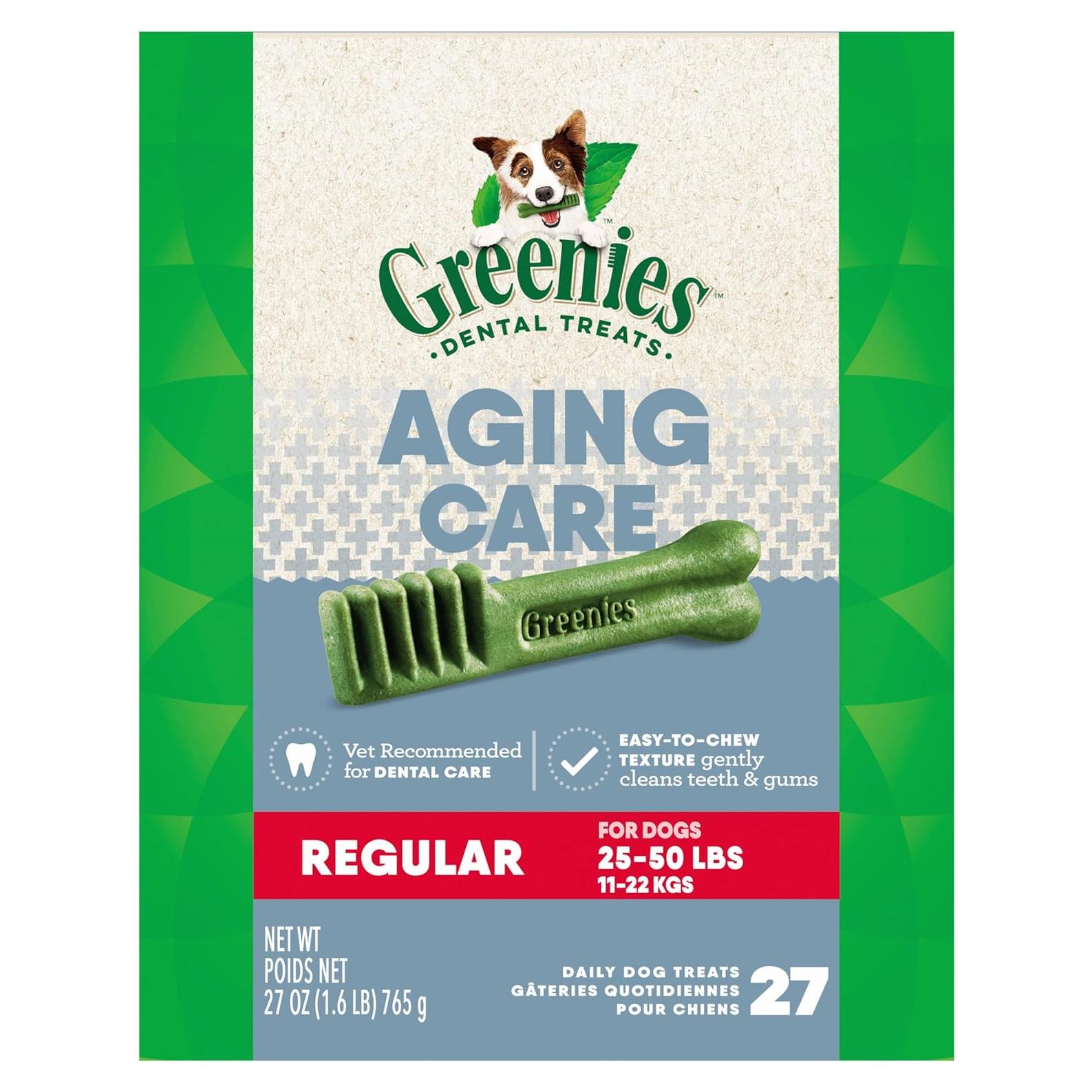 Golosinas Dentales Greenies para Perros Mayores 27 oz