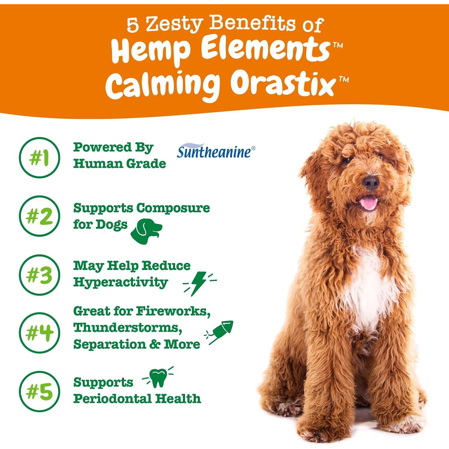 Palitos Dentales Calmantes para Perros Zesty Paws 340g