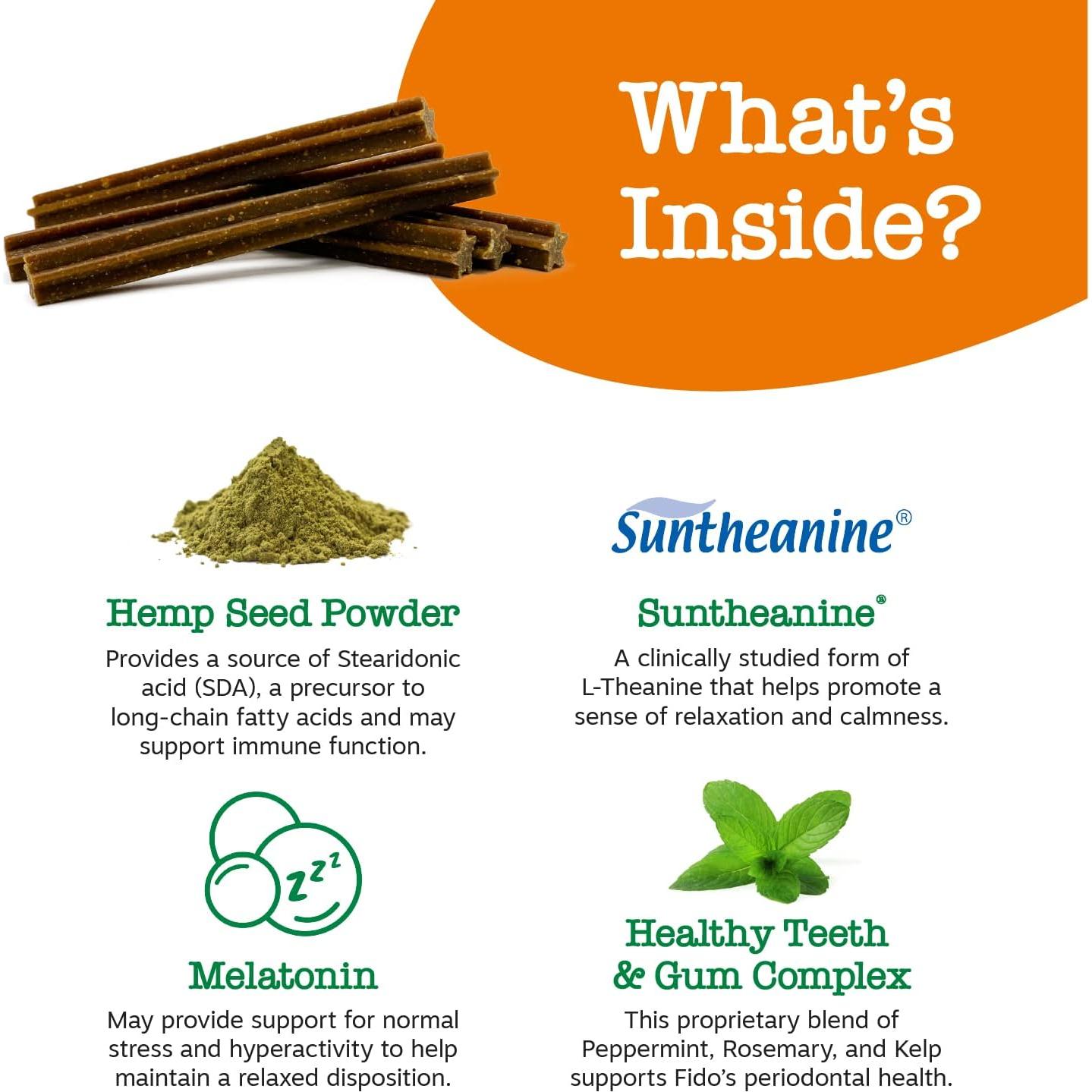 Palitos Dentales Calmantes para Perros Zesty Paws 340g