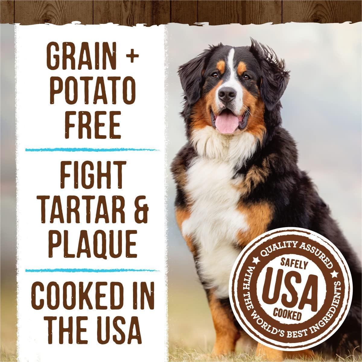 Masticables Dentales Merrick Fresh Kisses para Perros Grandes - 16 Unidades