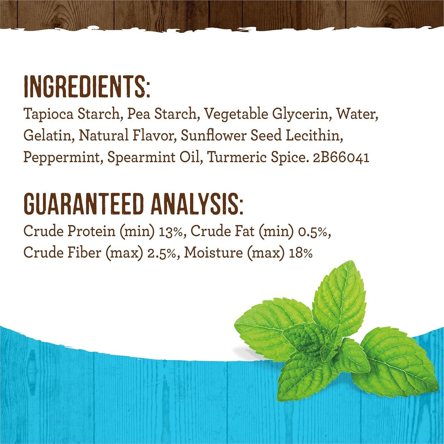 Masticables Dentales Merrick Fresh Kisses para Perros Pequeños 6.8-11.3 Kg - Caja de 36