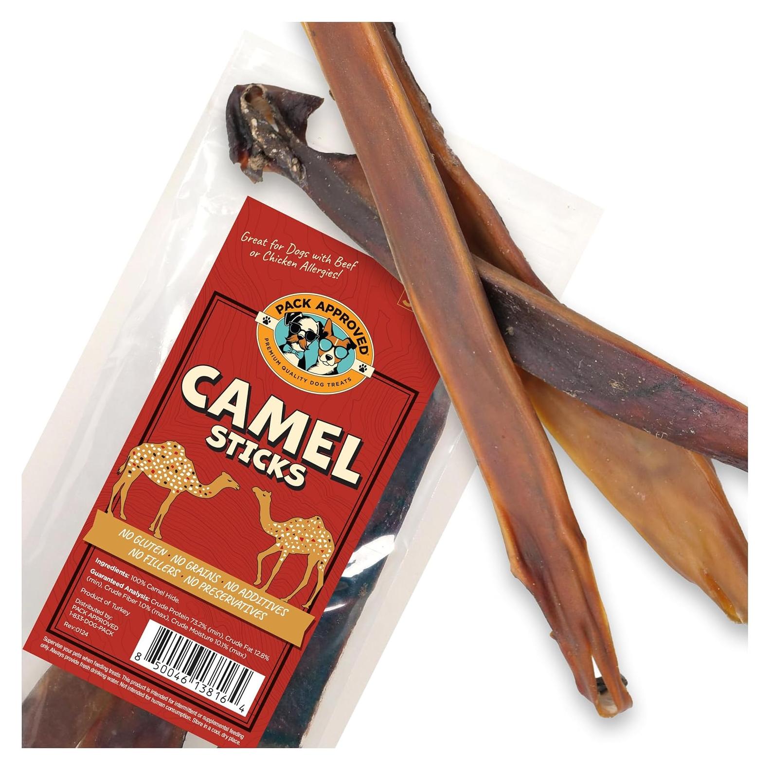 Masticables de Piel de Camello Pack Approved 90.72g - Hipoalergénicos