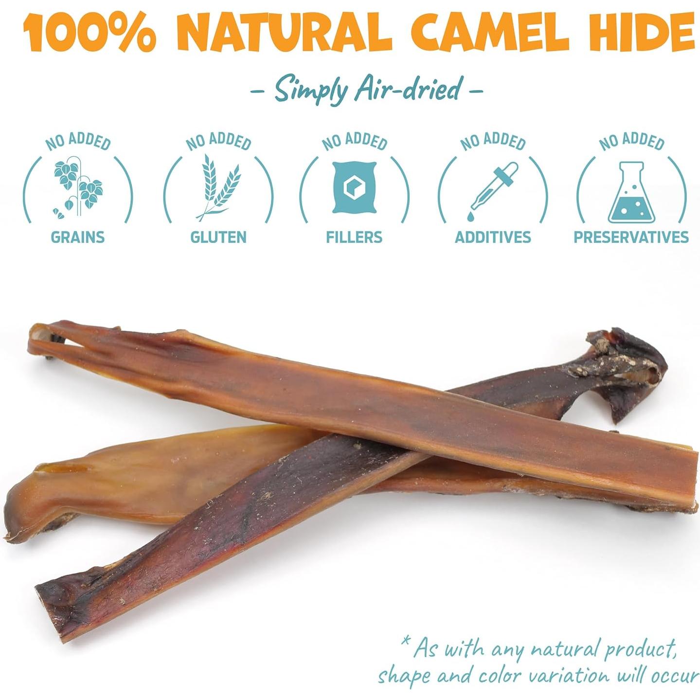 Masticables de Piel de Camello Pack Approved 90.72g - Hipoalergénicos