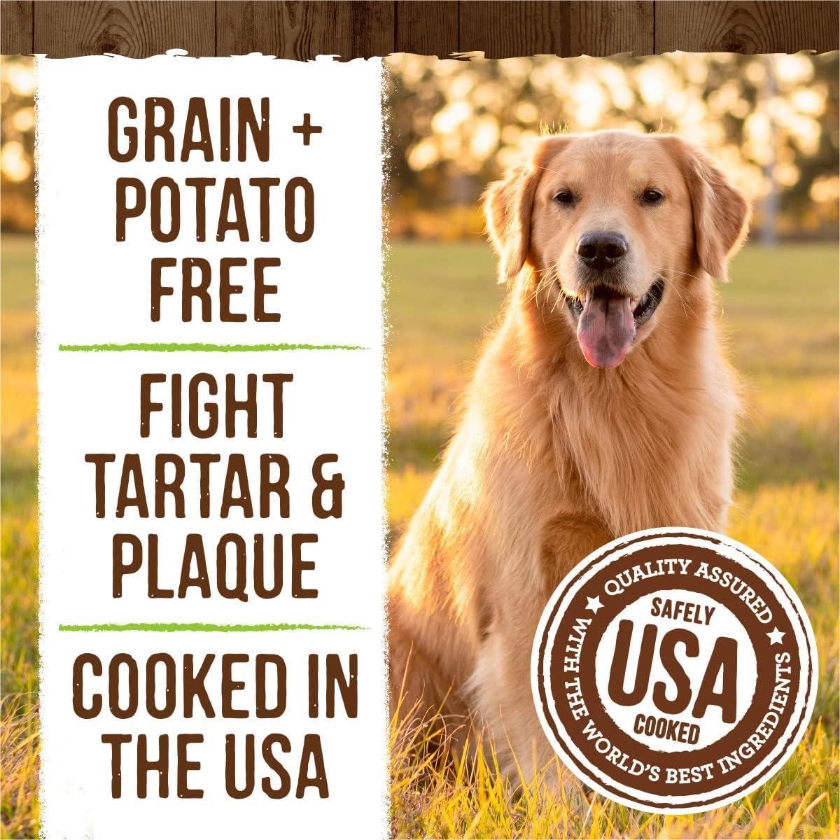 Masticables Dentales Merrick Fresh Kisses Para Perros Grandes 22.68 Kg - Caja 16 Unidades