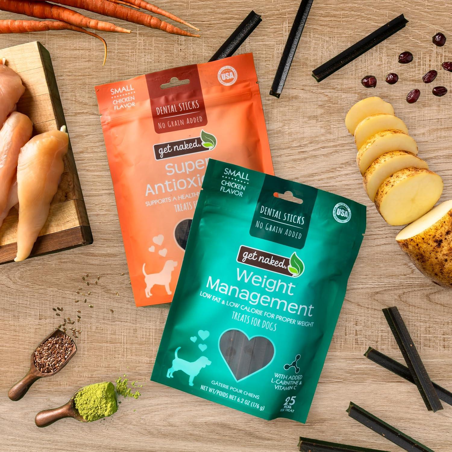 Palitos Masticables Dentales Get Naked 176.4g Control de Peso