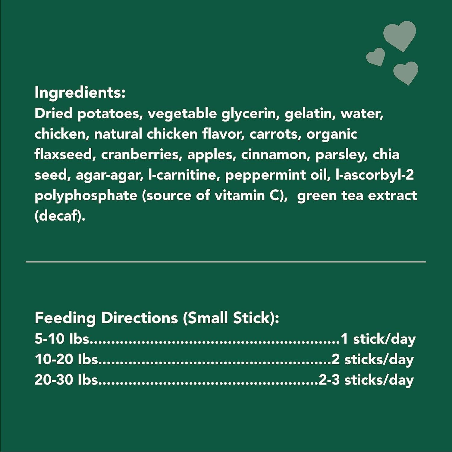 Palitos Masticables Dentales Get Naked 176.4g Control de Peso