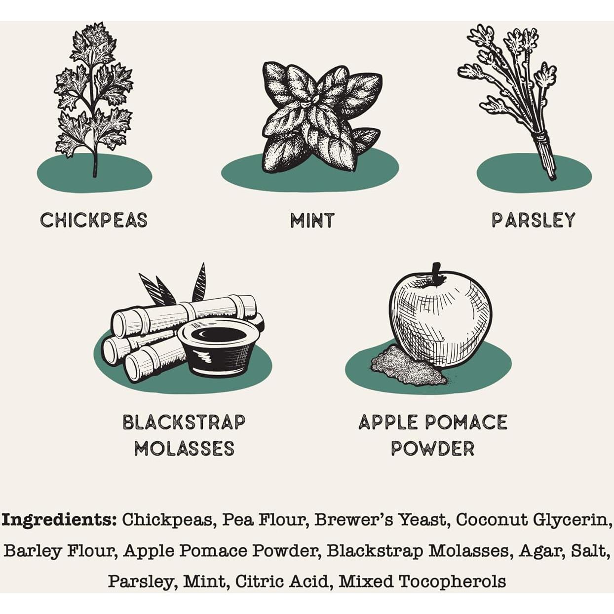 Palitos Masticables Dentales Dog Treat Naturals 20 Unidades