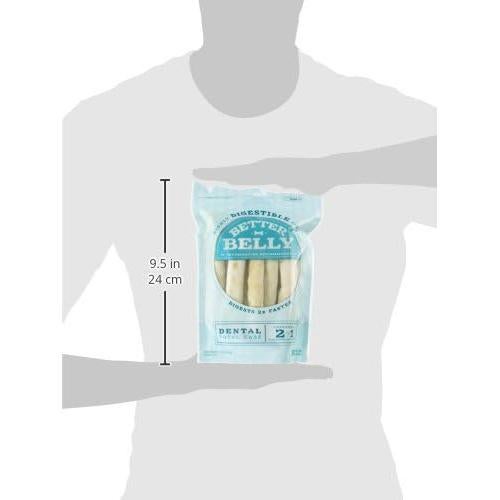 Masticables Dentales para Perros Mejor Barriga 10 Unidades 8.9-10.2 cm