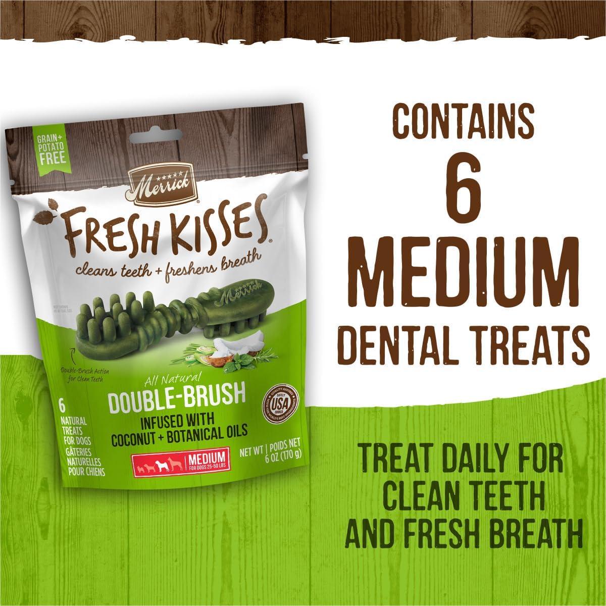 Masticables Dentales Merrick Fresh Kisses 22 Unidades 11-23 Kg