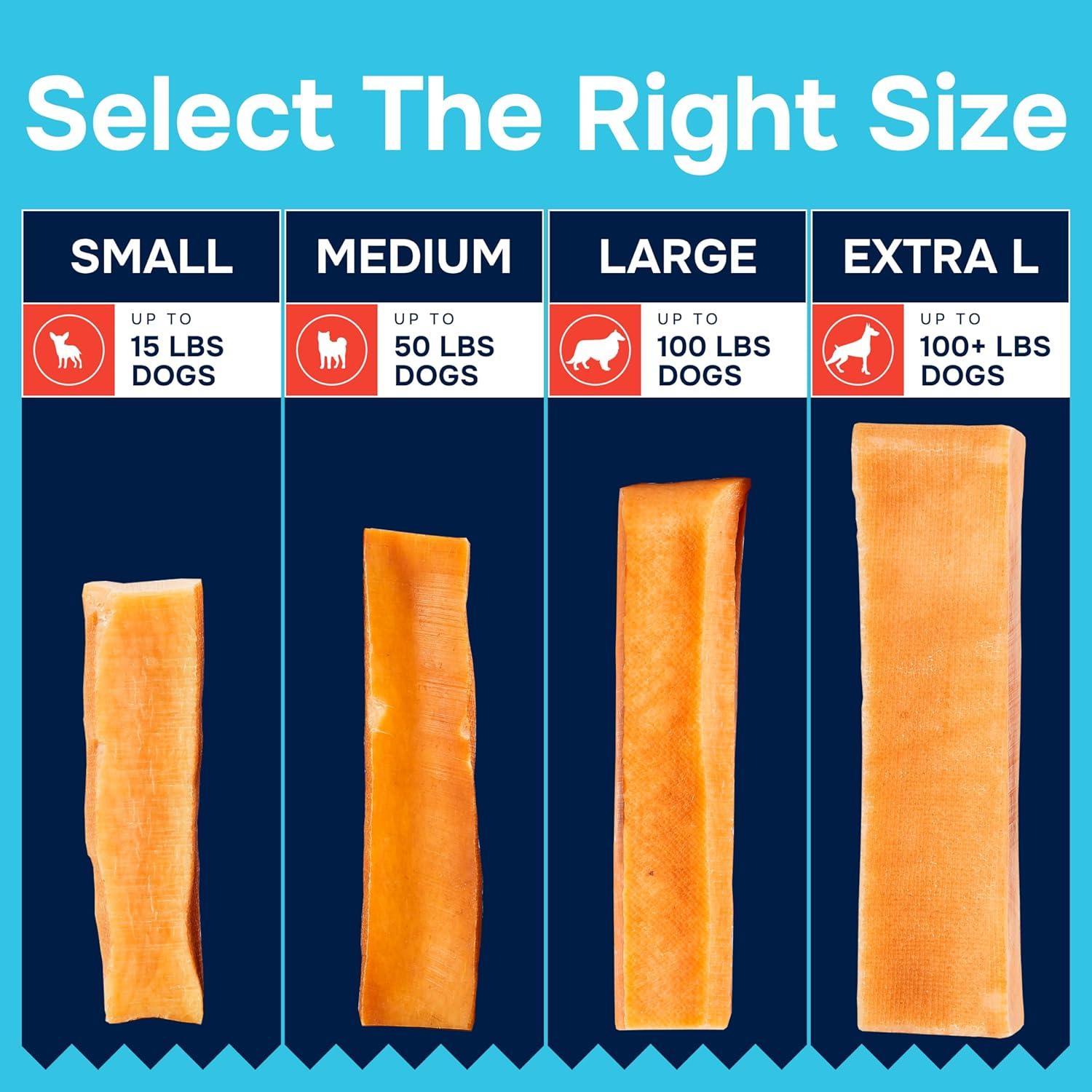 Masticables de Queso de Yak Natural Rexipets - Grande 0.45kg