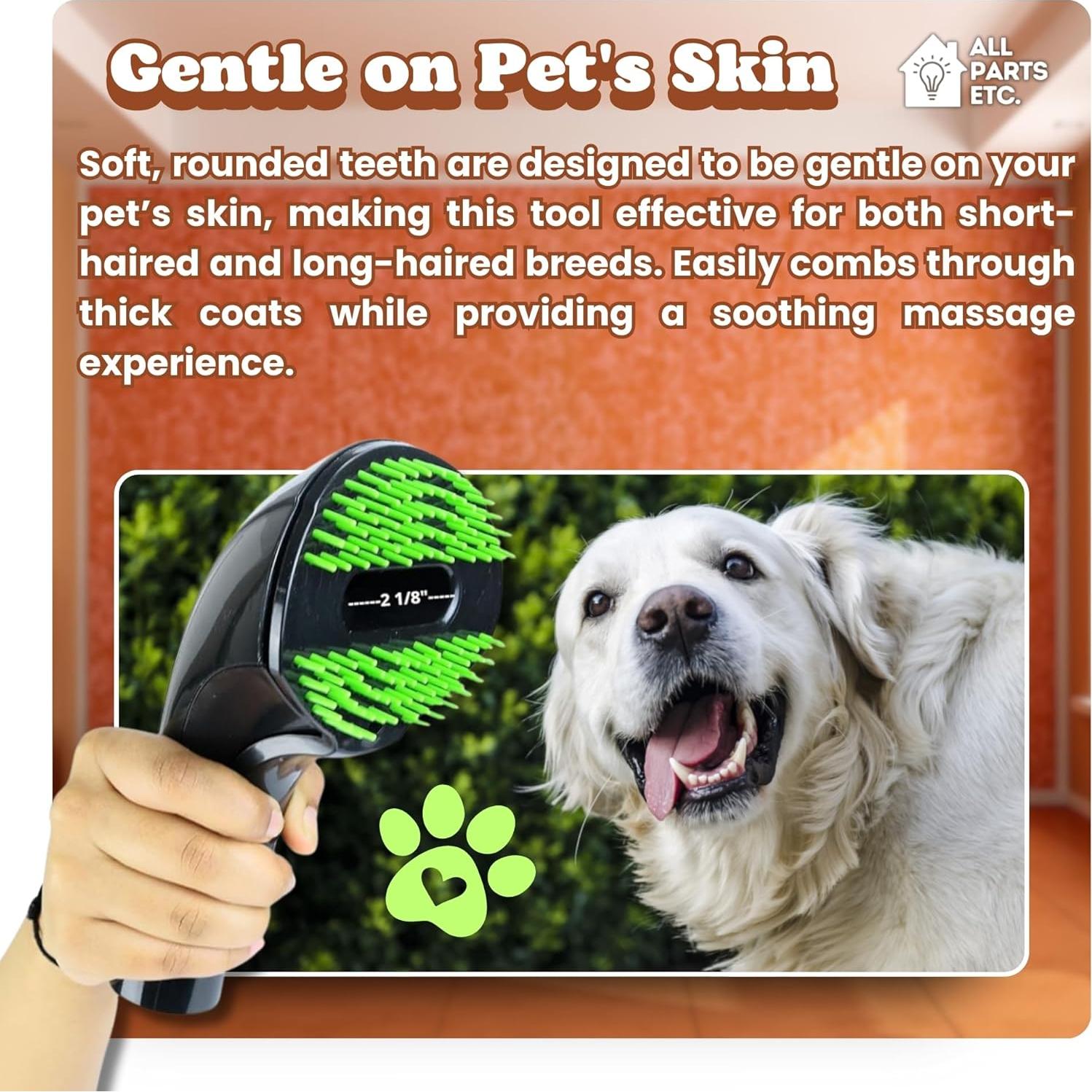 Cepillo de Aseo para Mascotas ALL PARTS ETC. 3.18 cm