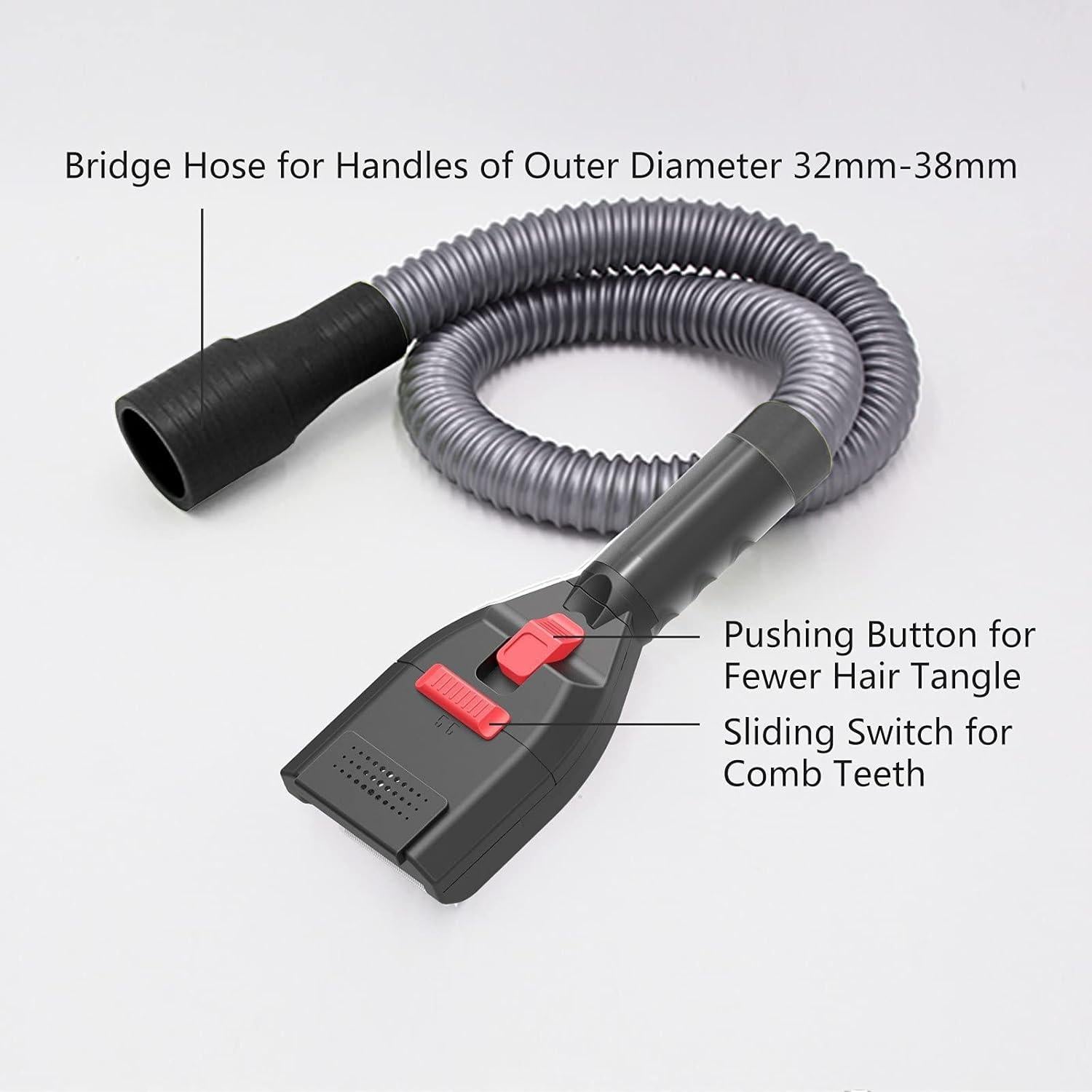 Kit de Aseo para Mascotas Defurry con Aspiradora - Cepillo y Adaptadores