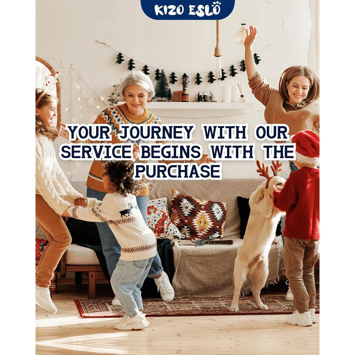 Rastrillo de Doble Cara KIZO ESLO XL para Perros y Gatos