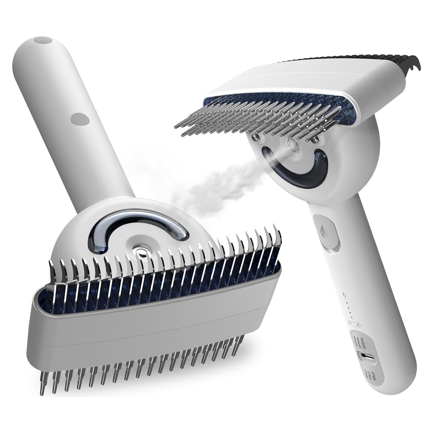 Cepillo para Aseo de Mascotas Midodor con Spray y Esterilización UV