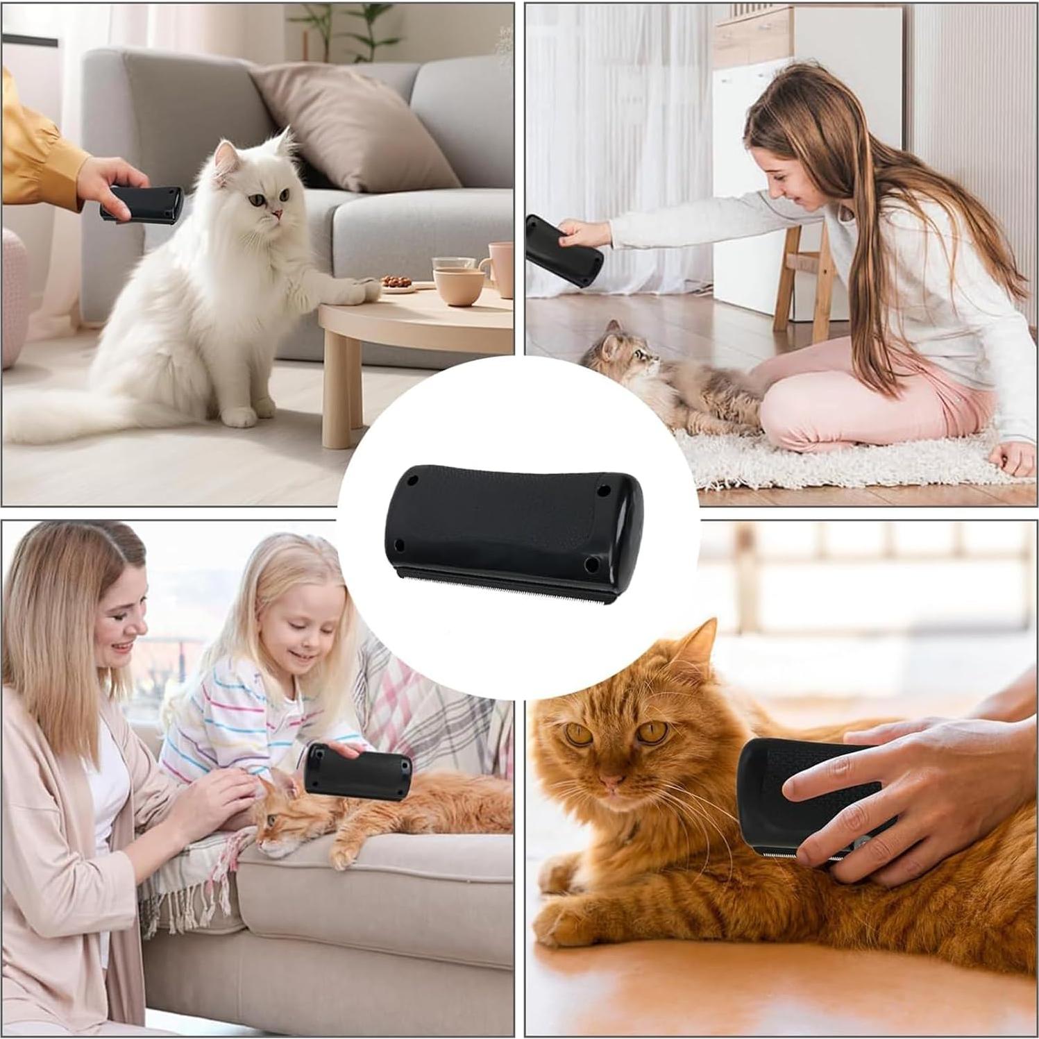 Cepillo Deshedding Genérico para Perros y Gatos - 15cm