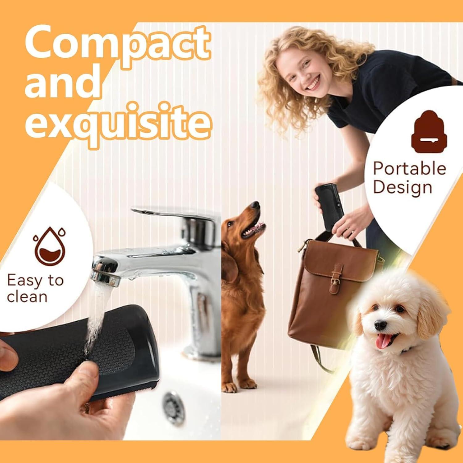 Cepillo Deshedding Genérico para Perros y Gatos - 15cm