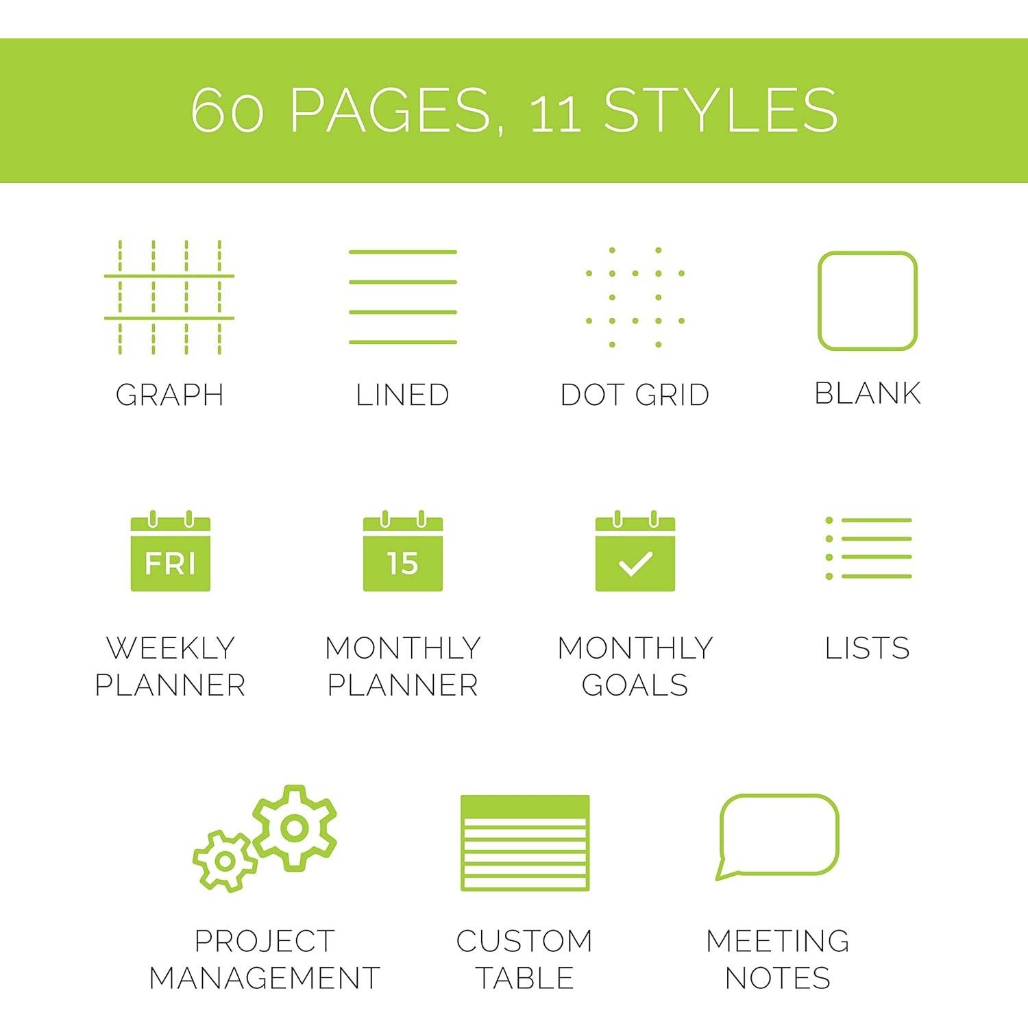 Cuaderno Reutilizable Rocketbook Fusion Plus Carta Negro