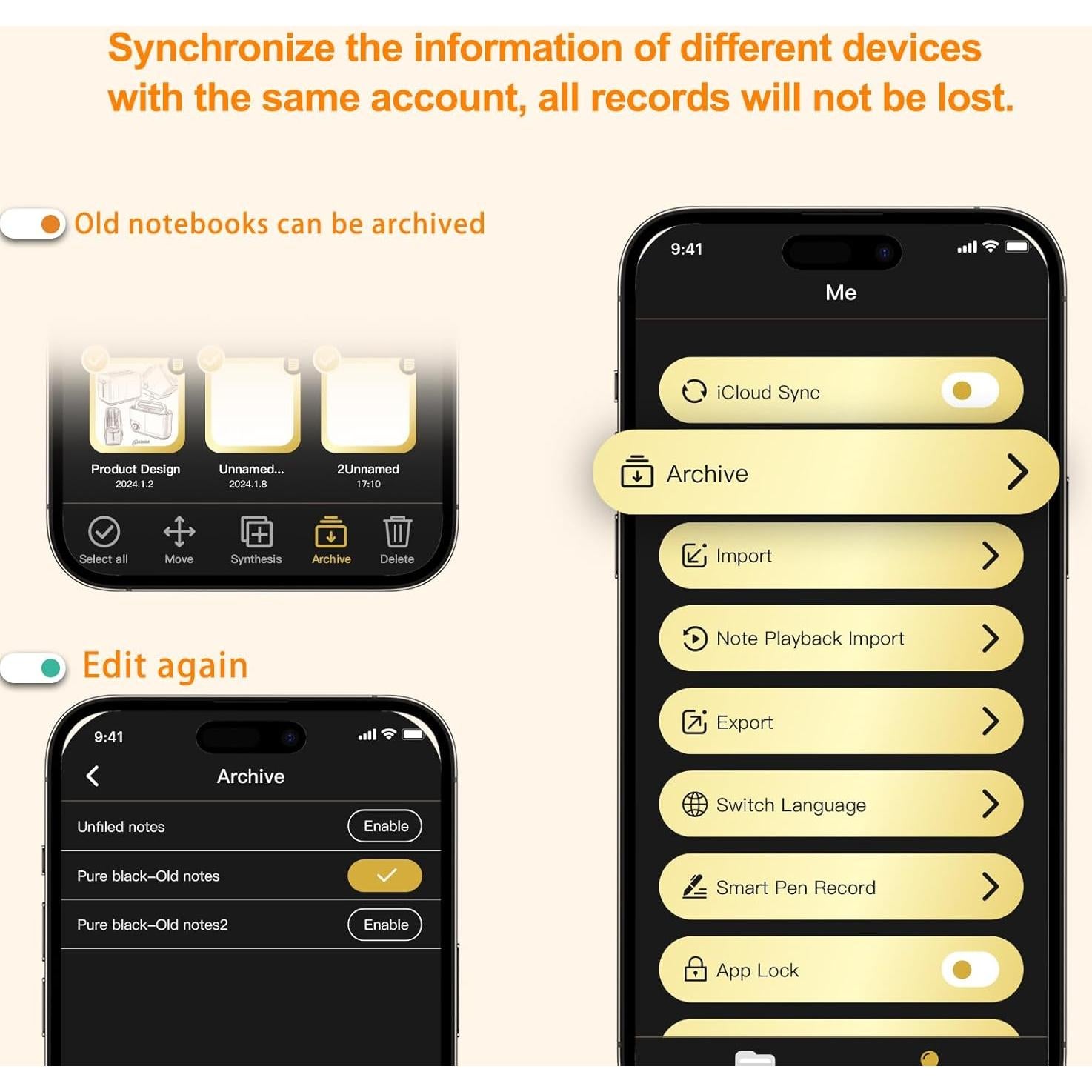 Cuaderno Digital Yuan con Lápiz Inteligente y Sincronización