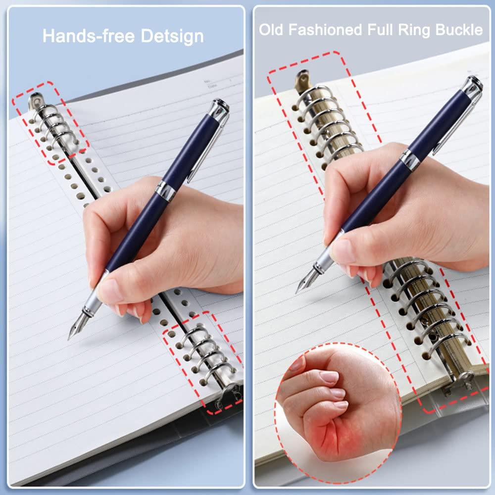 Spiral Notebook, Smart Notebook with Dividers Multi-Subject Smart Notebook Reusable Smart Business Notebook 60 Sheets