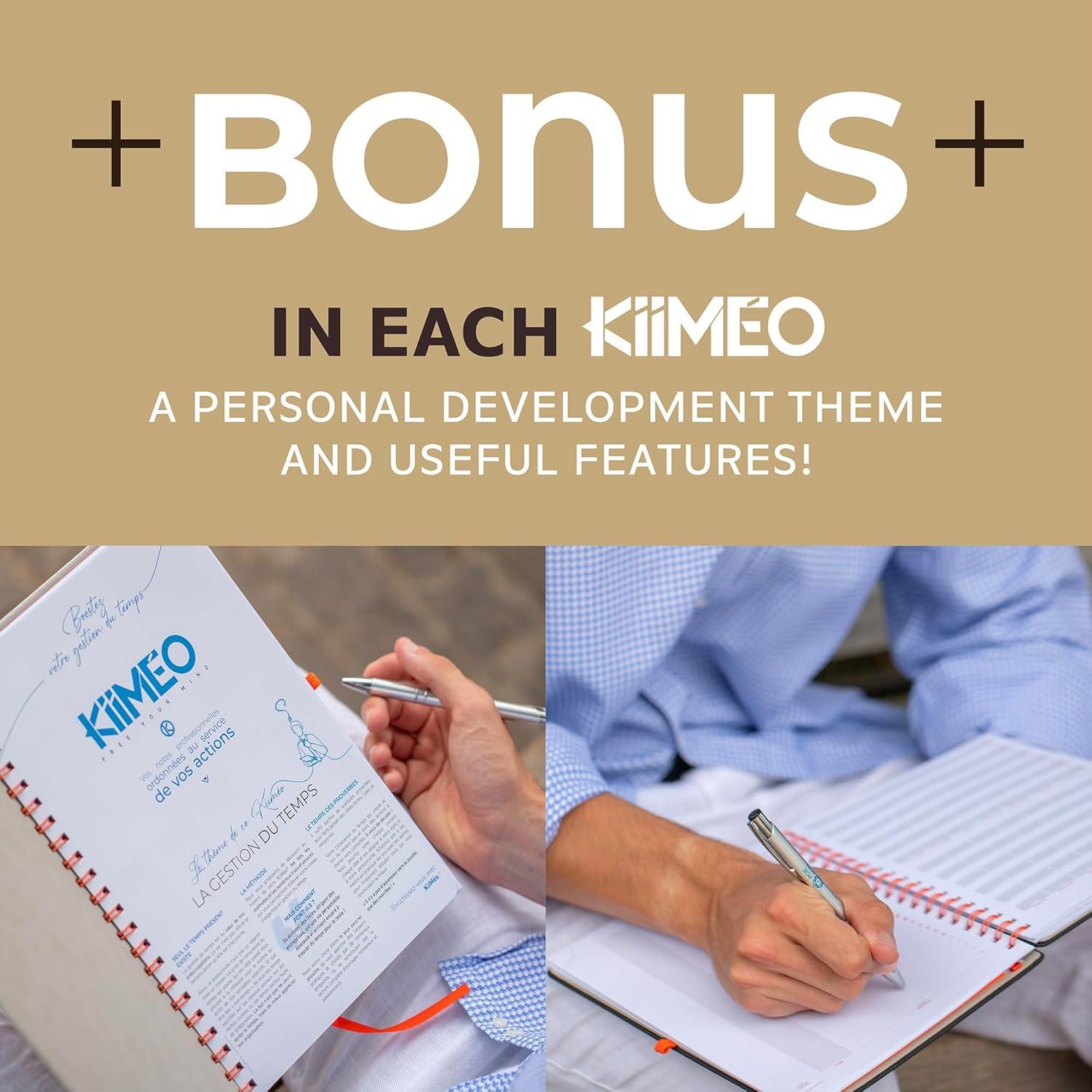 Cuaderno KiiMéo B5 Gris - 140 Páginas 100g/m² + Página Borrable