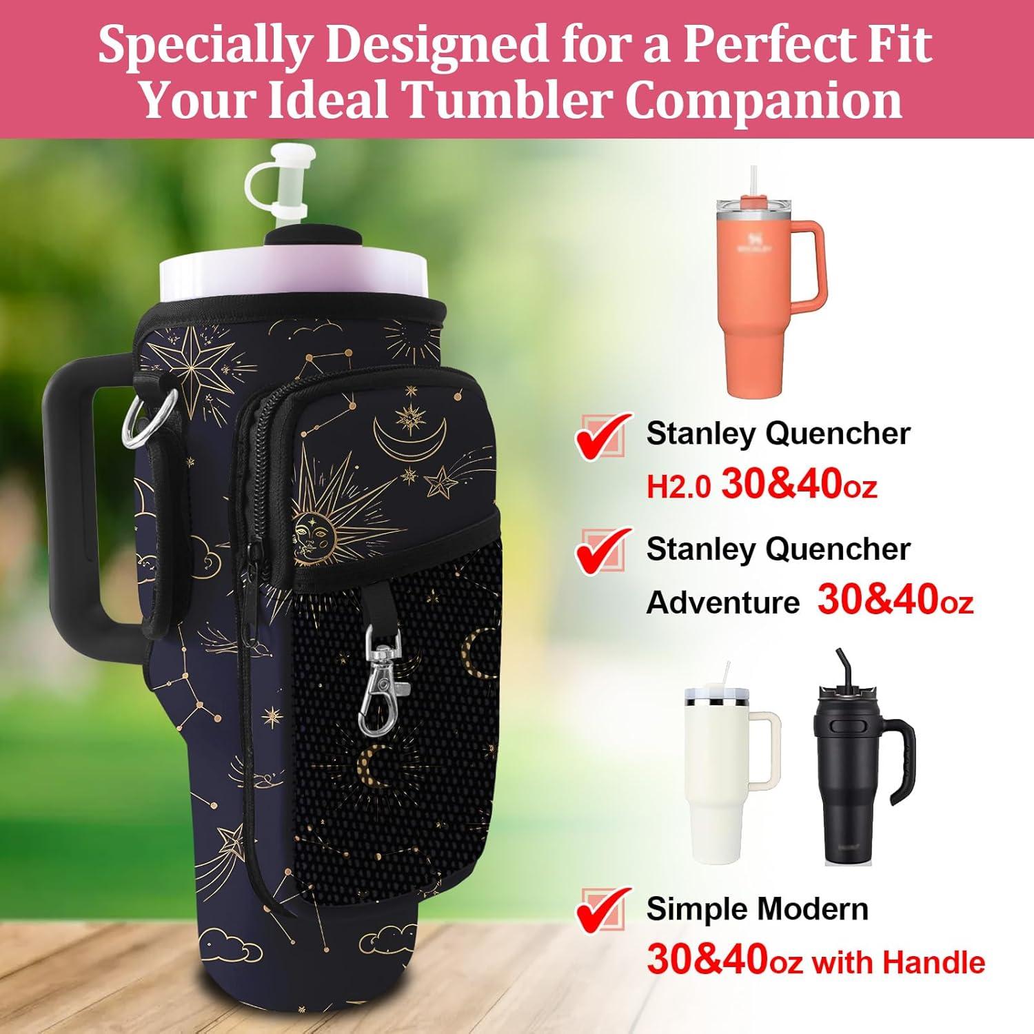 Bolsa Portátil LAOTANGJIA para Taza Stanley 30-40oz con Correas
