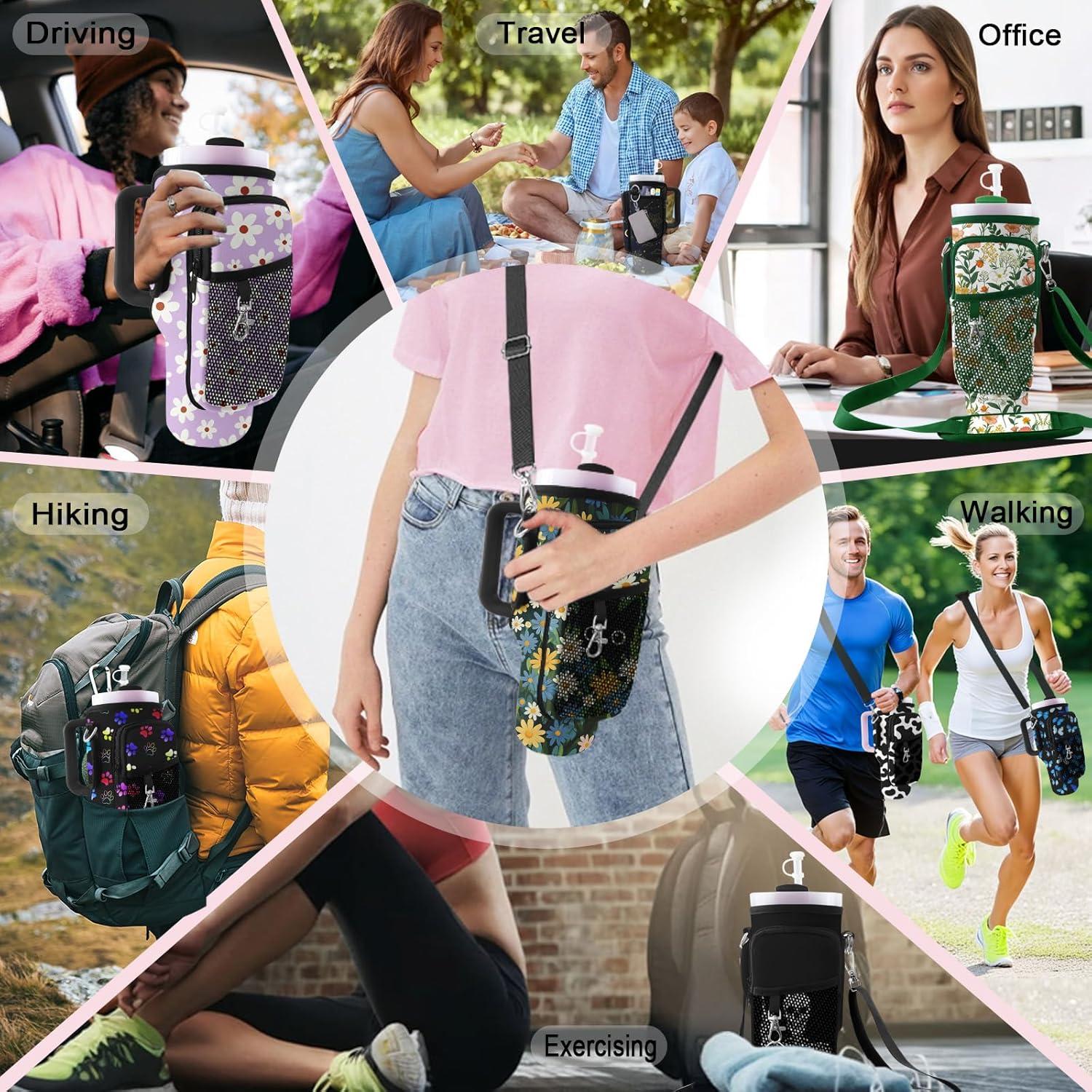 Bolsa Portátil LAOTANGJIA para Taza Stanley 30-40oz con Correas