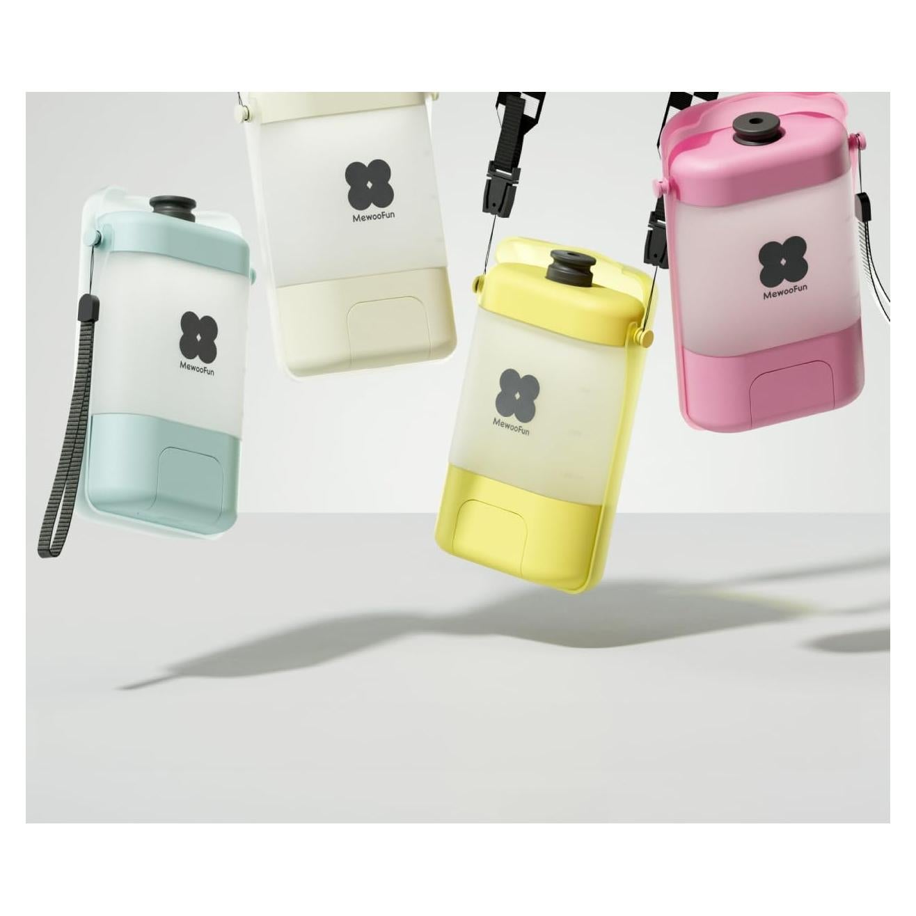 Botella de Agua Portátil Rayvelous para Perros con Dispensador