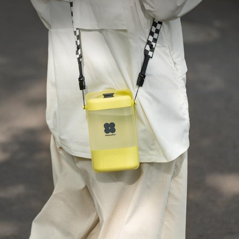 Botella de Agua Portátil Rayvelous para Perros con Dispensador