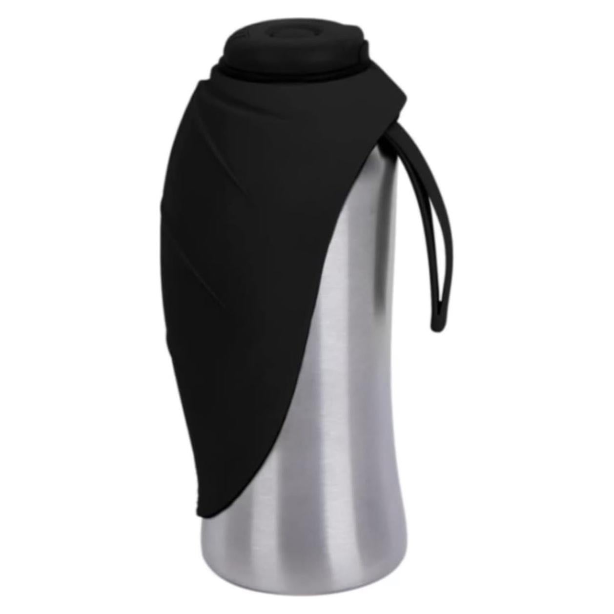 Dispensador de Agua Portátil para Perros Pacific Paws 800ml Negro