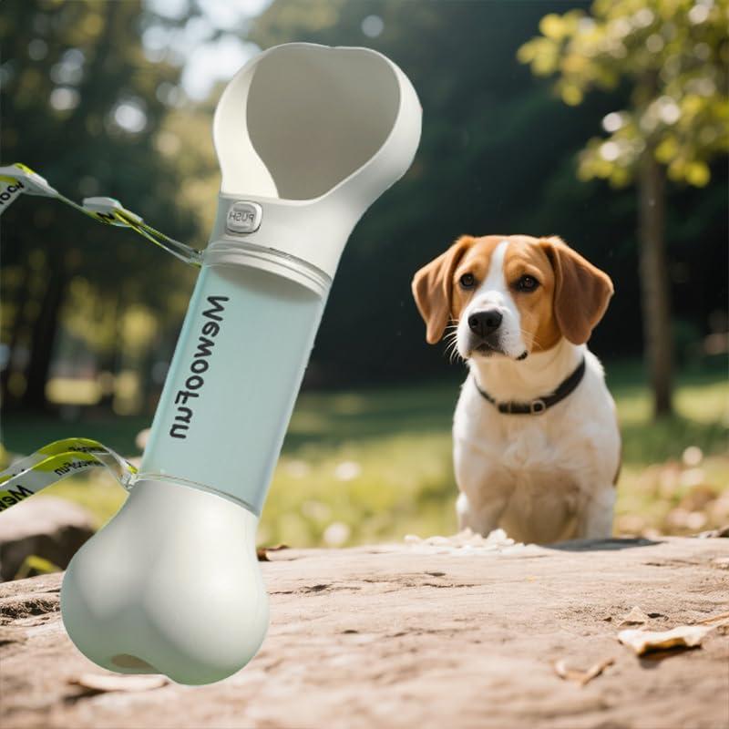 Botella de Agua Portátil para Mascotas Rayvelous 396g