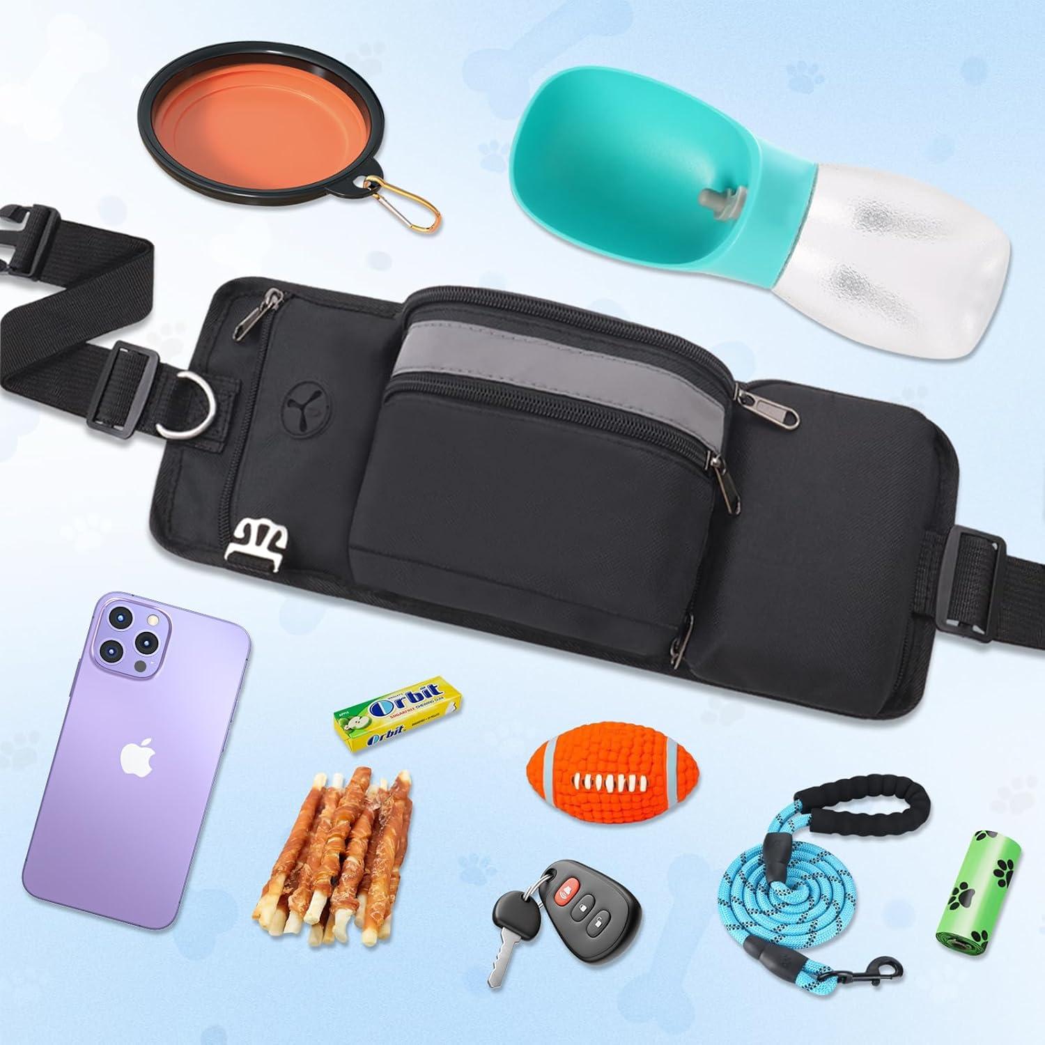 Bolsa de Golosinas para Perros Yunjingtech 230g Ajustable