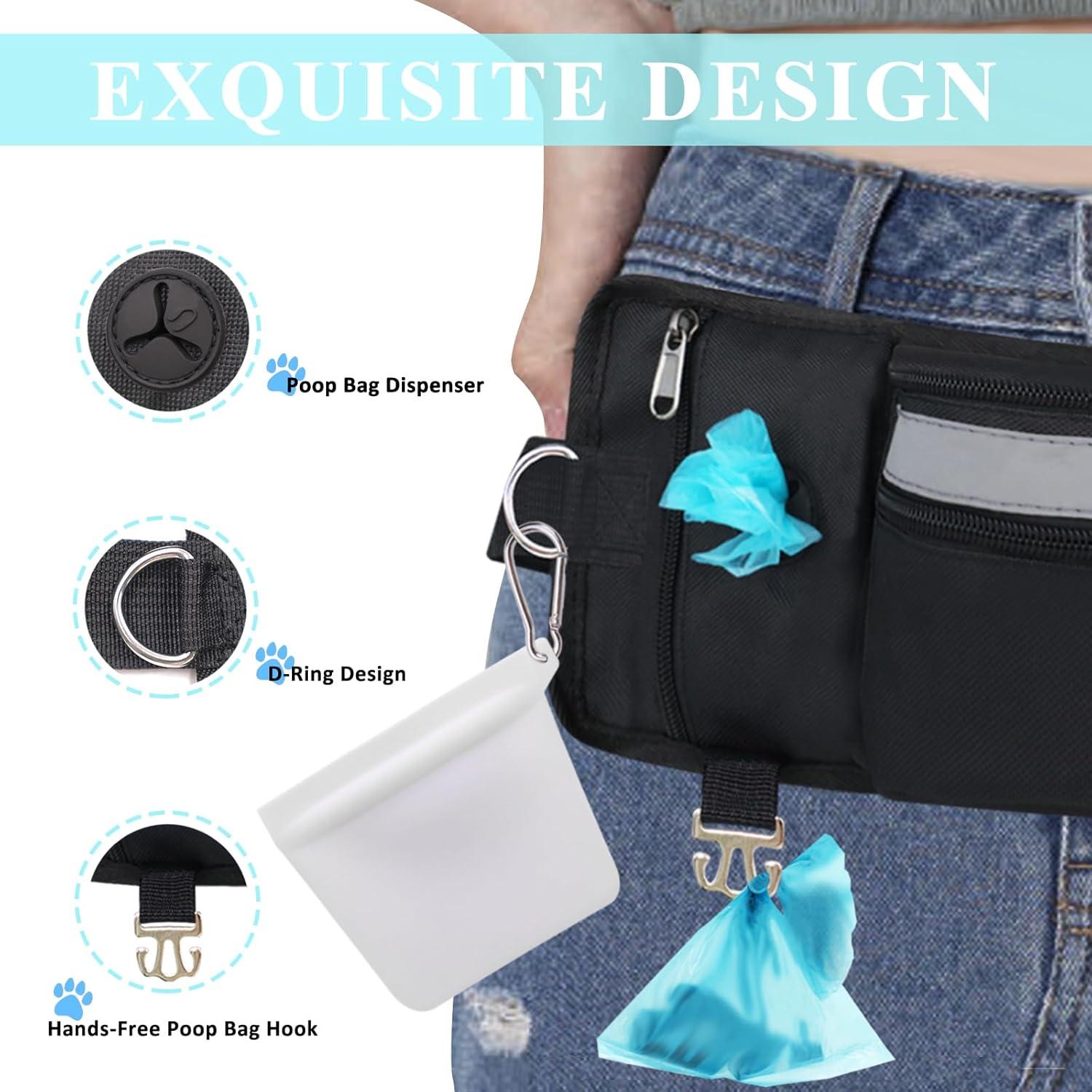 Bolsa de Golosinas para Perros Yunjingtech 230g Ajustable