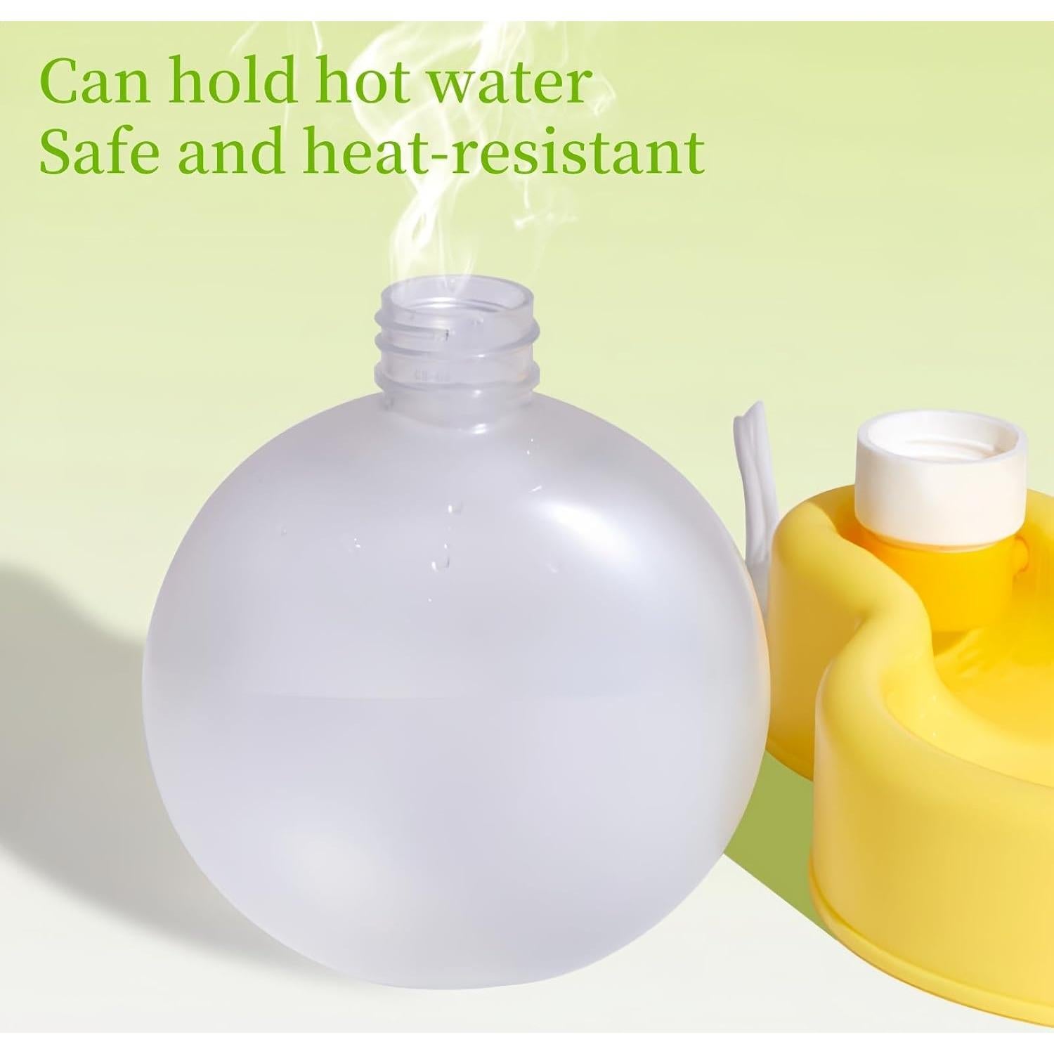 Botella de Agua Plegable para Perros WQHLONGBO 500ml y 350ml