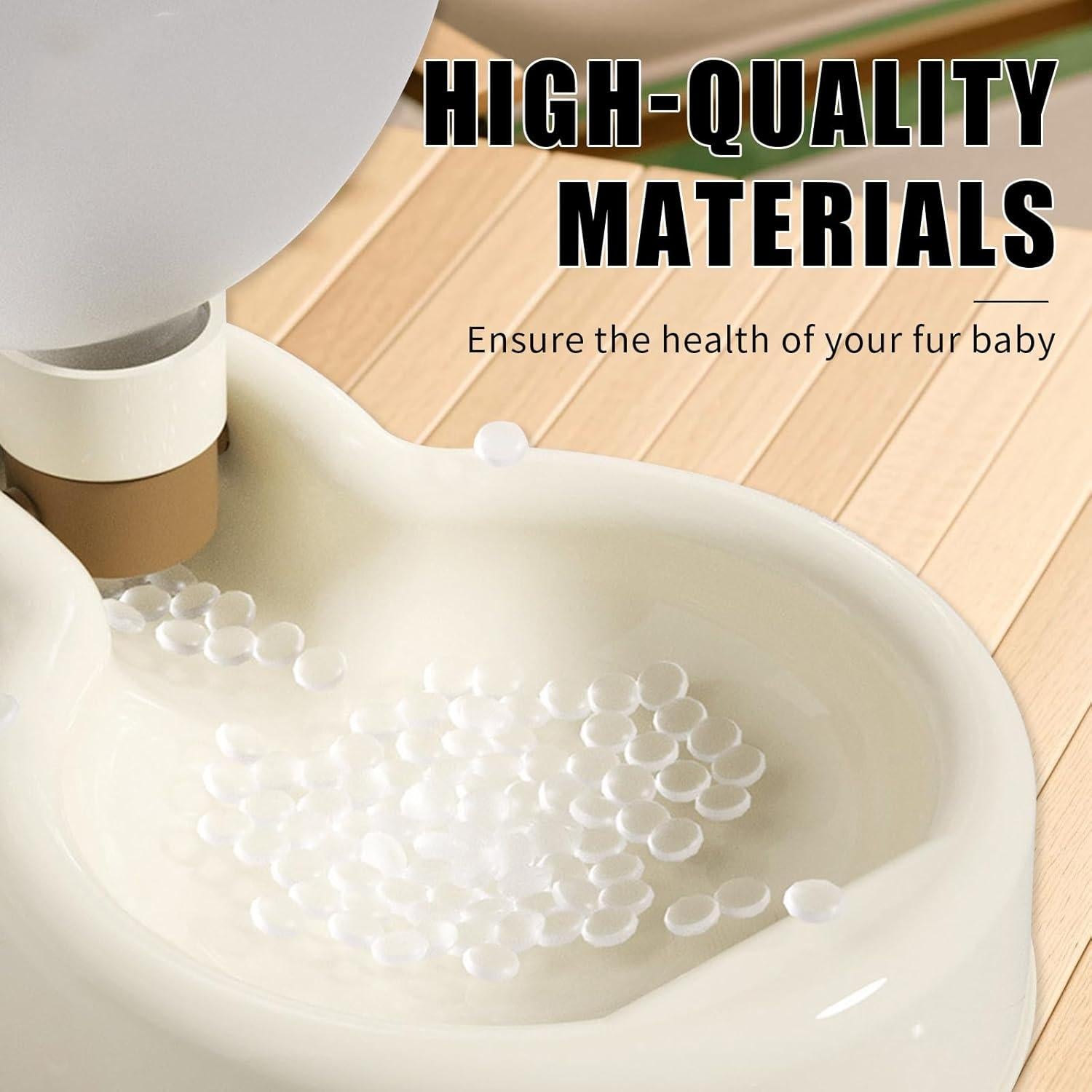 Botella de Agua Plegable para Mascotas GUAIZHUREN 348ml Beige