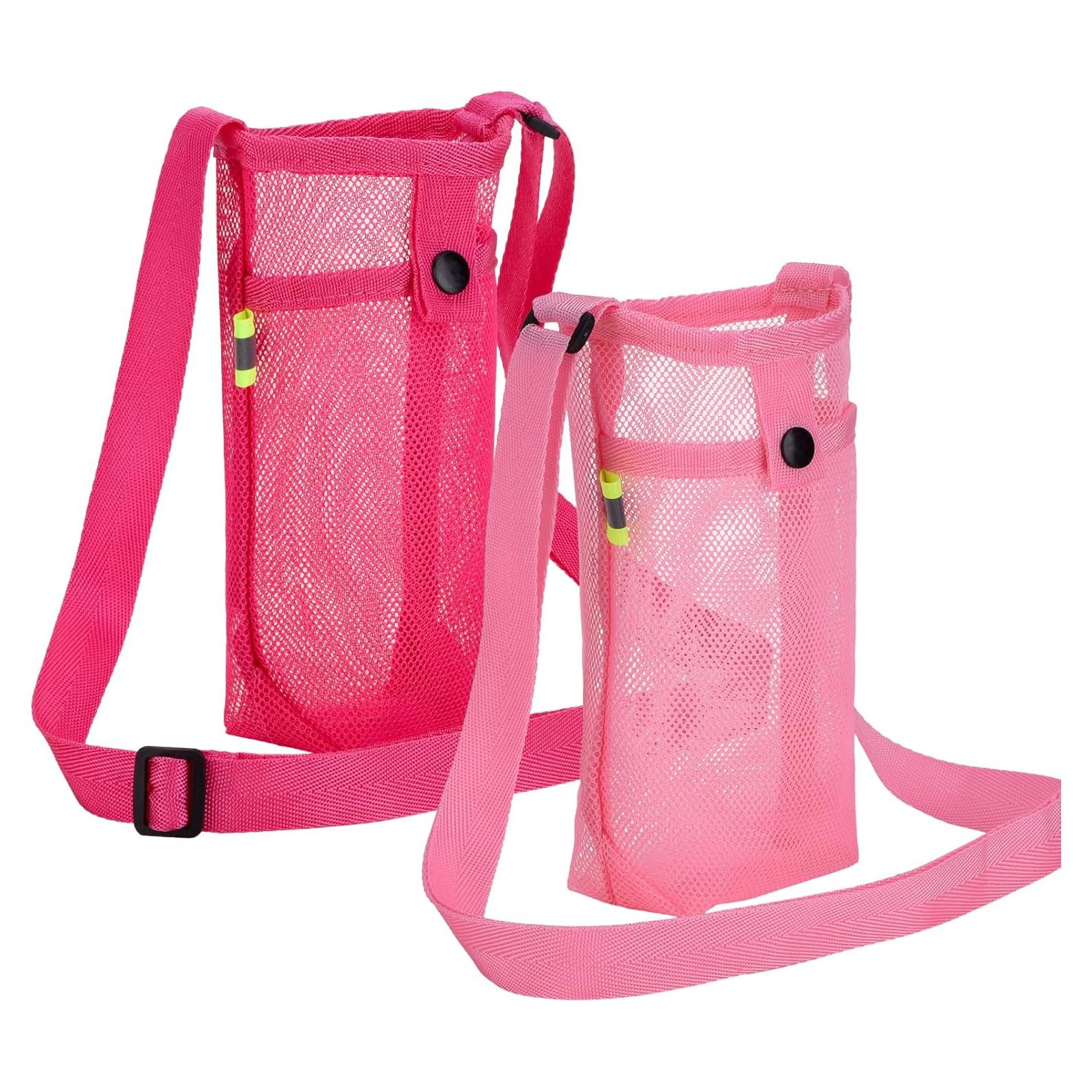 Portabotellas de Agua Tainehs Wbb-2 con Correa Ajustable - Rosa
