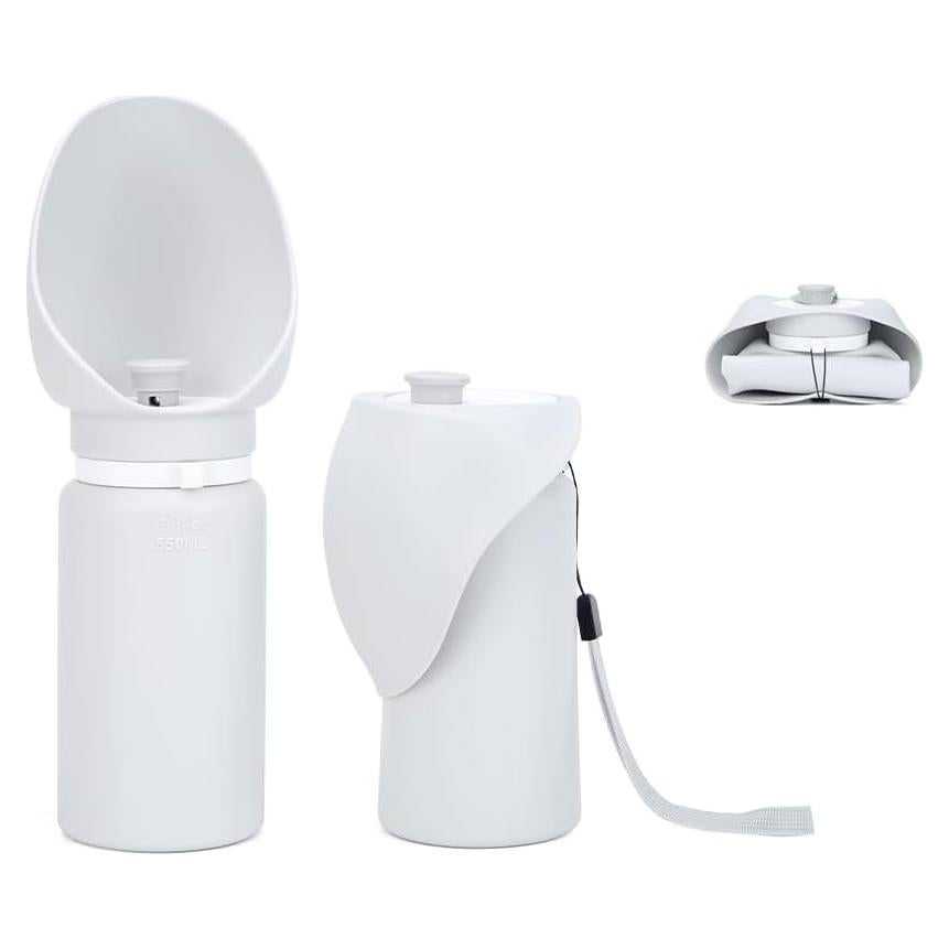 Botella de Agua para Perros Sprigold 550ml Plegable a Prueba de Fugas