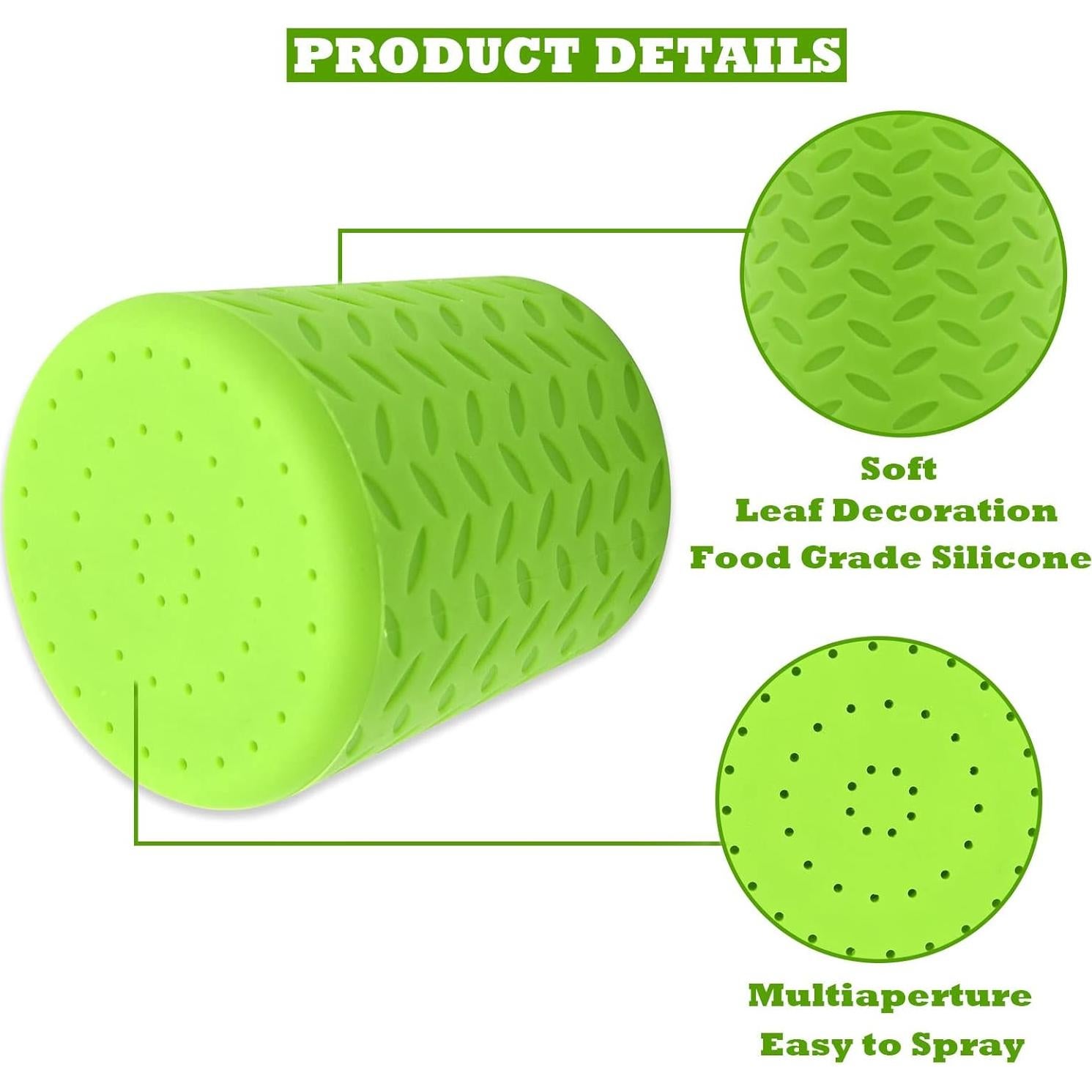 Ducha portátil para perros Bongpuda - 3 piezas, silicona, 0.47 a 2L