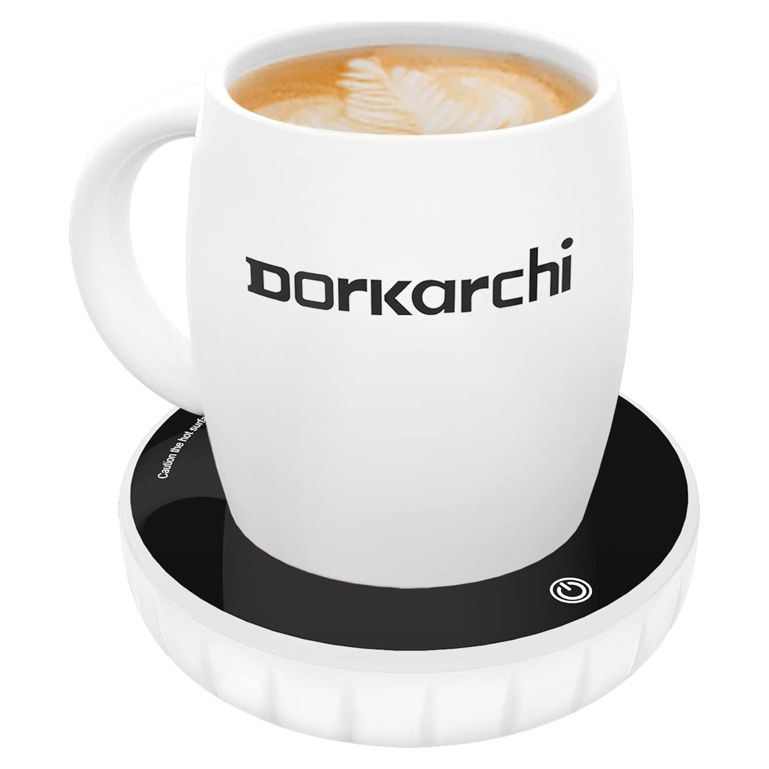 Calentador de Taza de Café Inteligente Dorkarchi 60°C Blanco