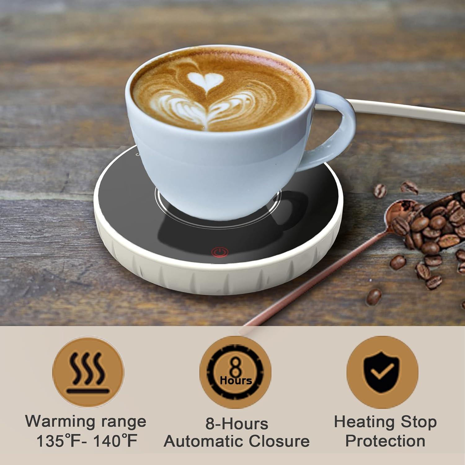 Calentador de Taza de Café Inteligente Dorkarchi 60°C Blanco