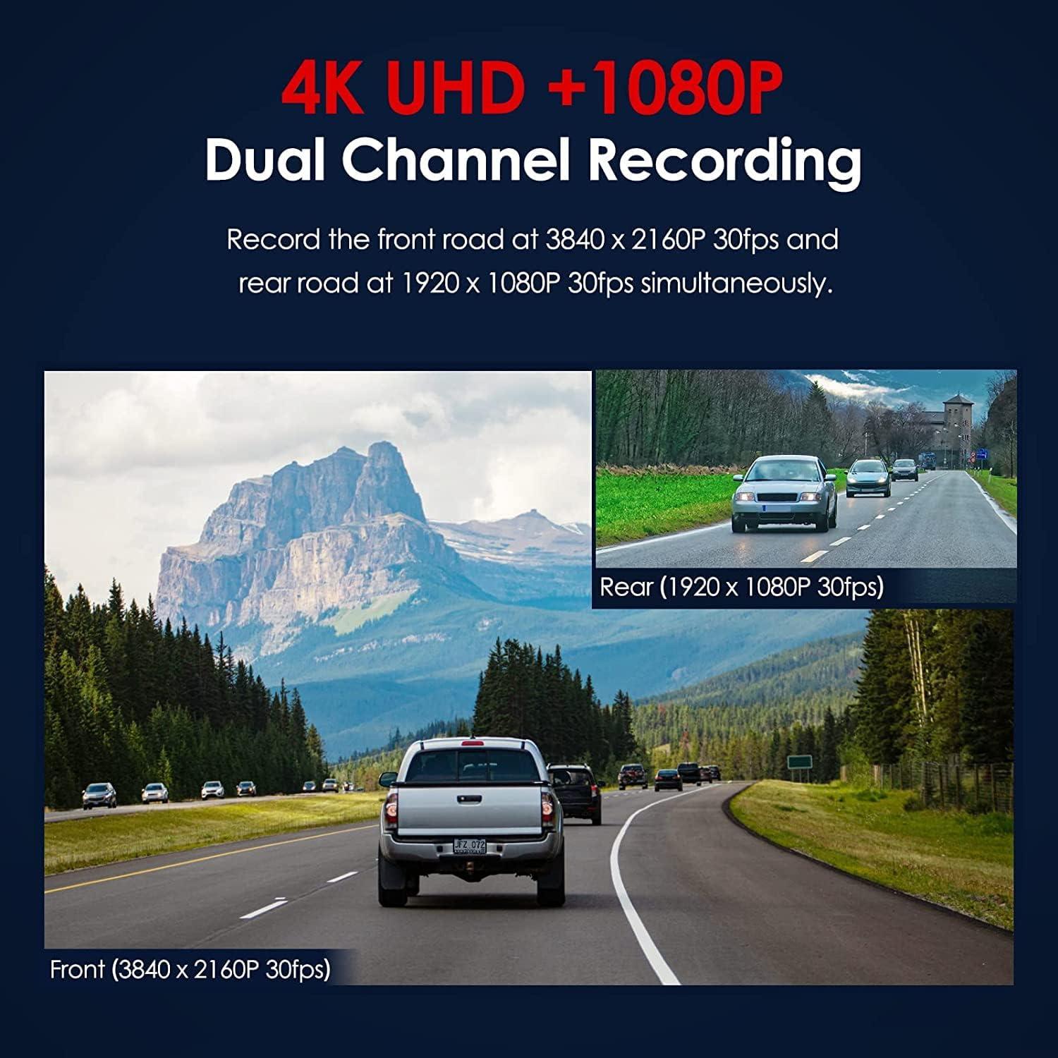 Cámara de Salpicadero VIOFO A129 Pro Duo 4K Doble Lente