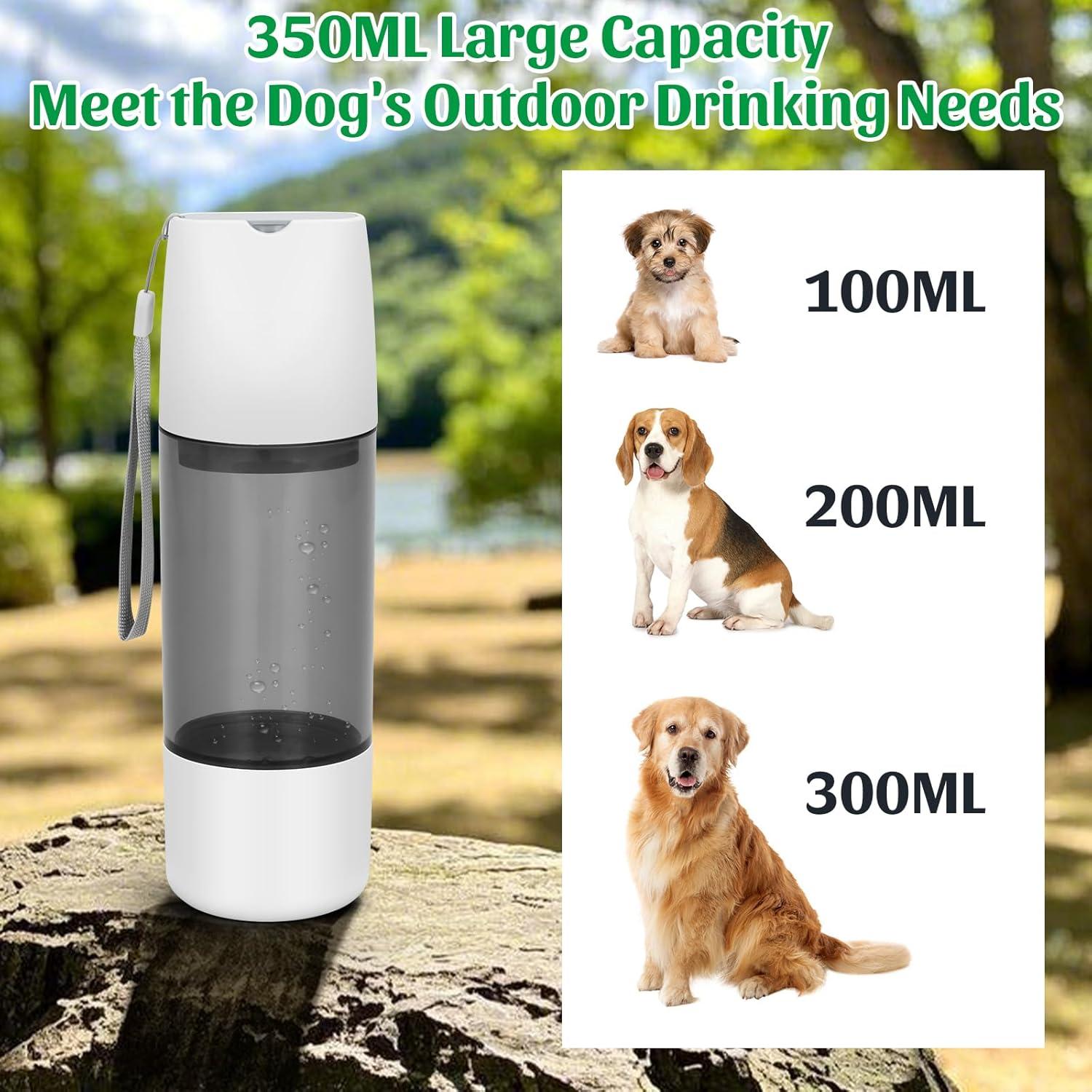 Botella de Agua y Comida para Perros Tekkperry 355ml