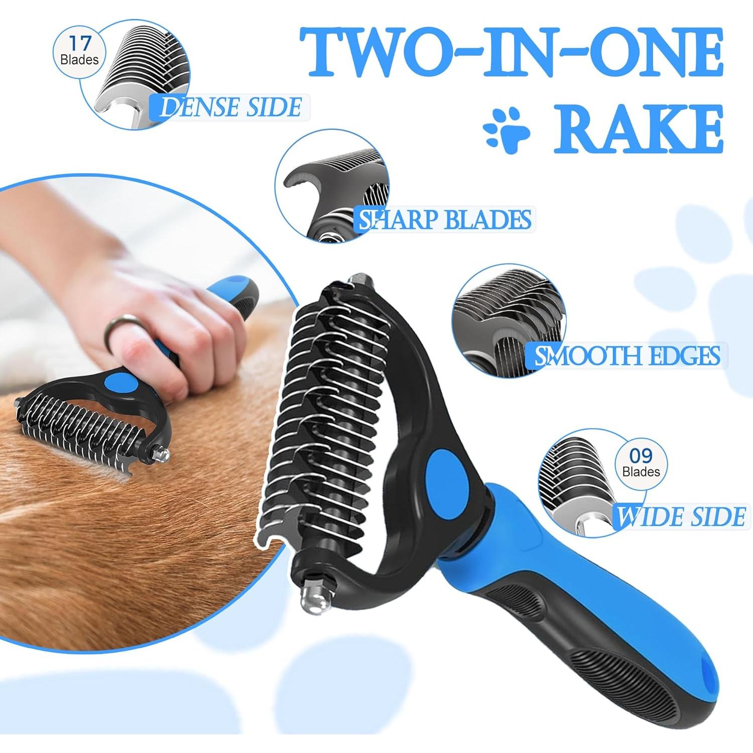 Cepillo 4 en 1 para Gatos y Perros ARTECARE Autolimpiante