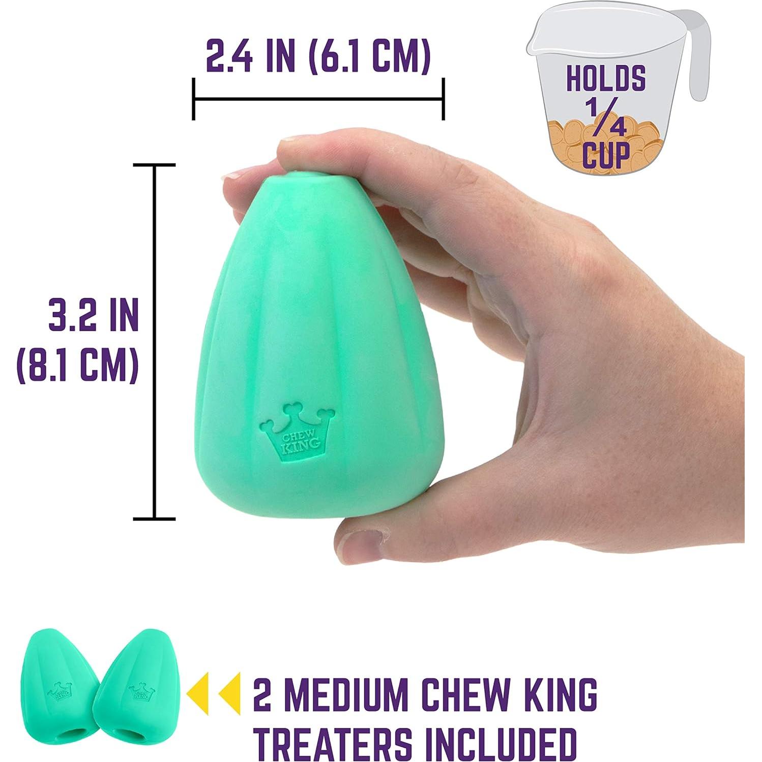 Juguete para Perros Chew King Premium Mediano Caucho Natural - 2 Piezas