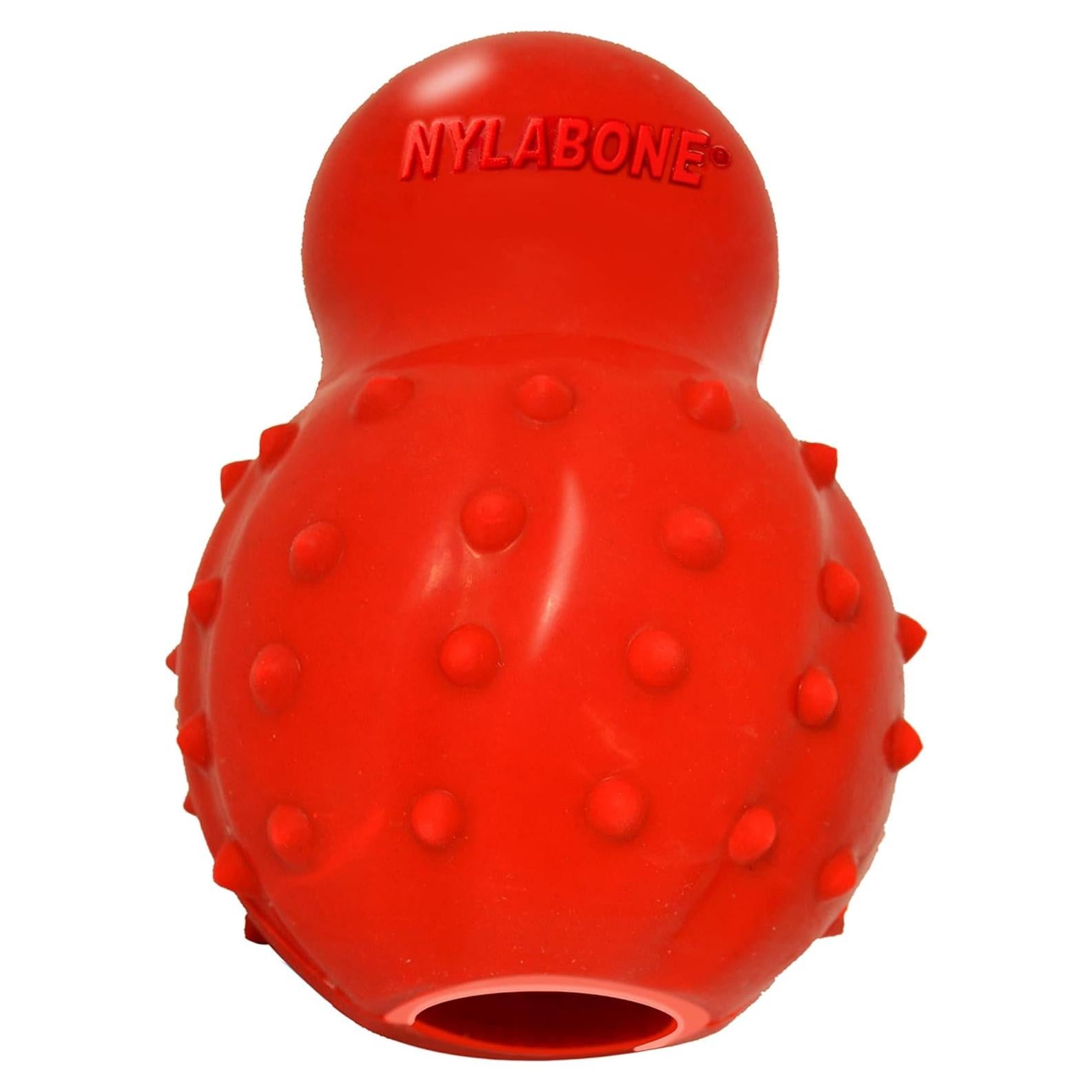 Juguete Masticable Rellenable Nylabone Pequeño Tocino 122g